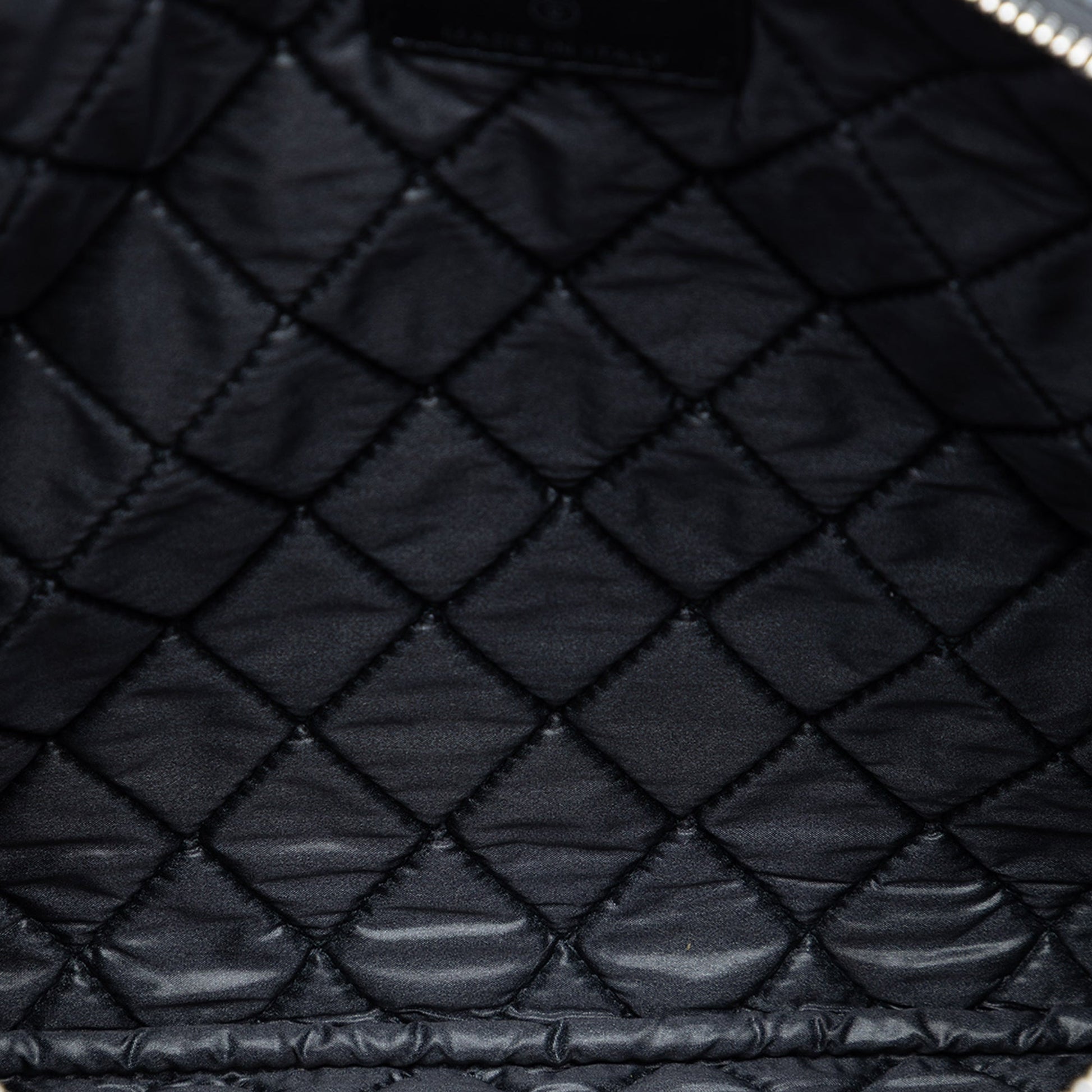 Chanel Medium CC Quilted Caviar O Case Clutch
