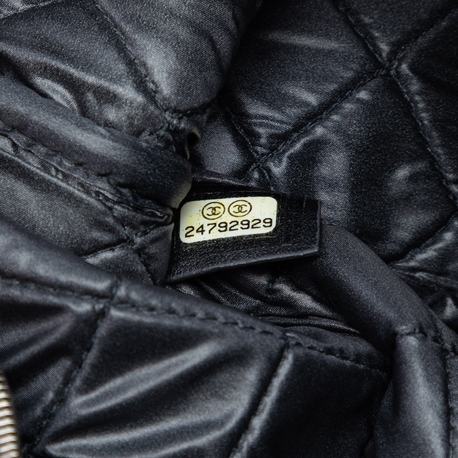 Chanel Medium CC Quilted Caviar O Case Clutch