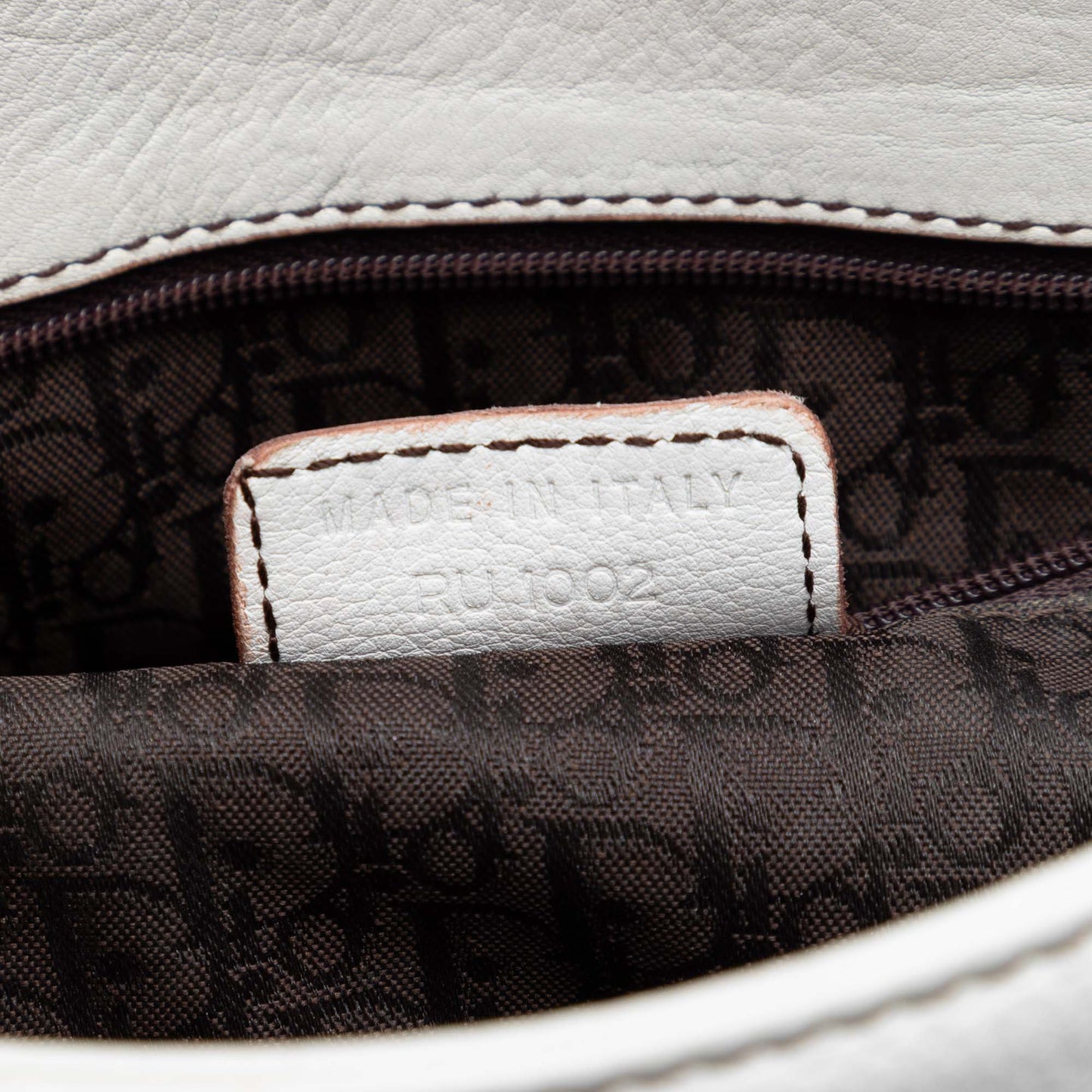 Dior Leather Double Saddle Crossbody