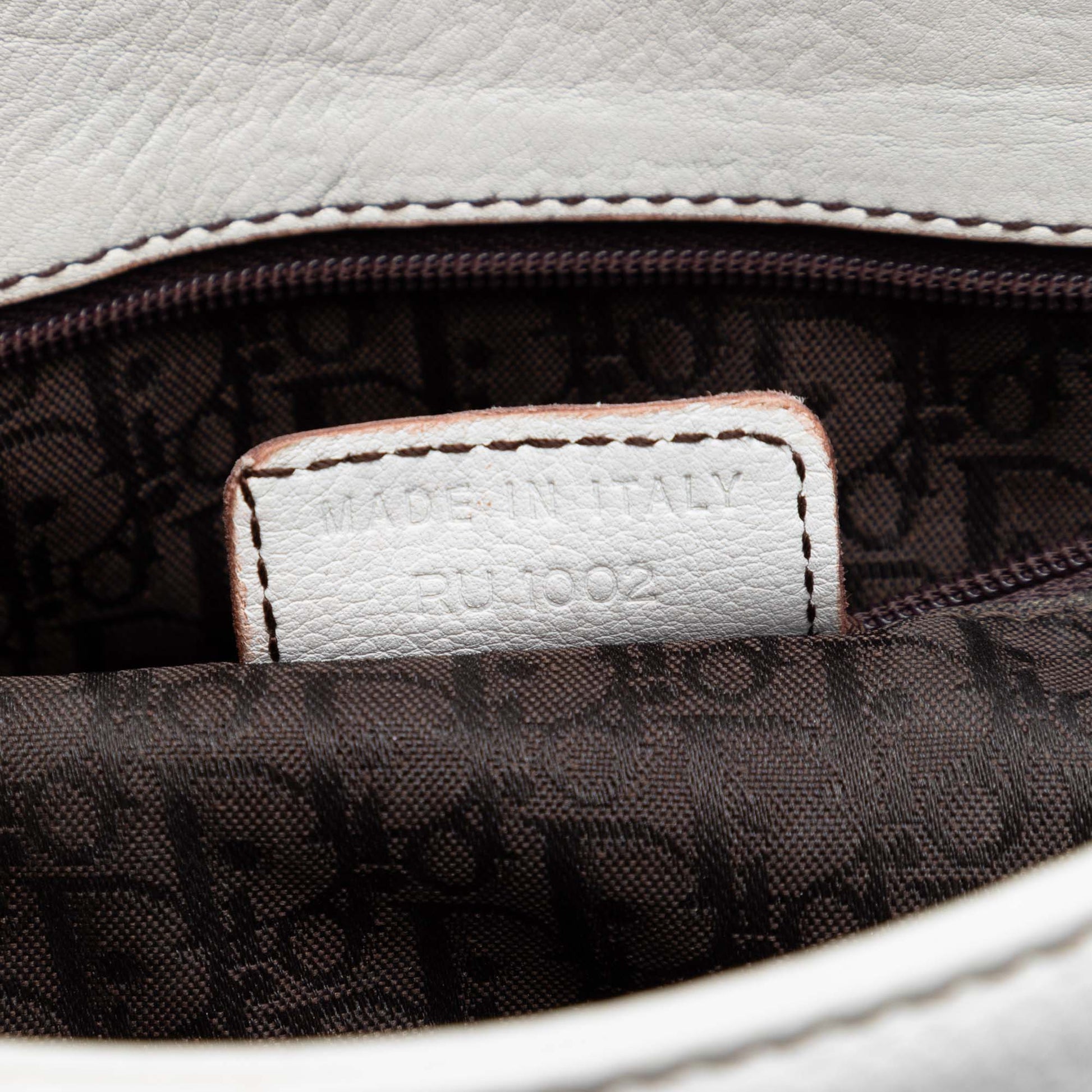Dior Leather Double Saddle Crossbody