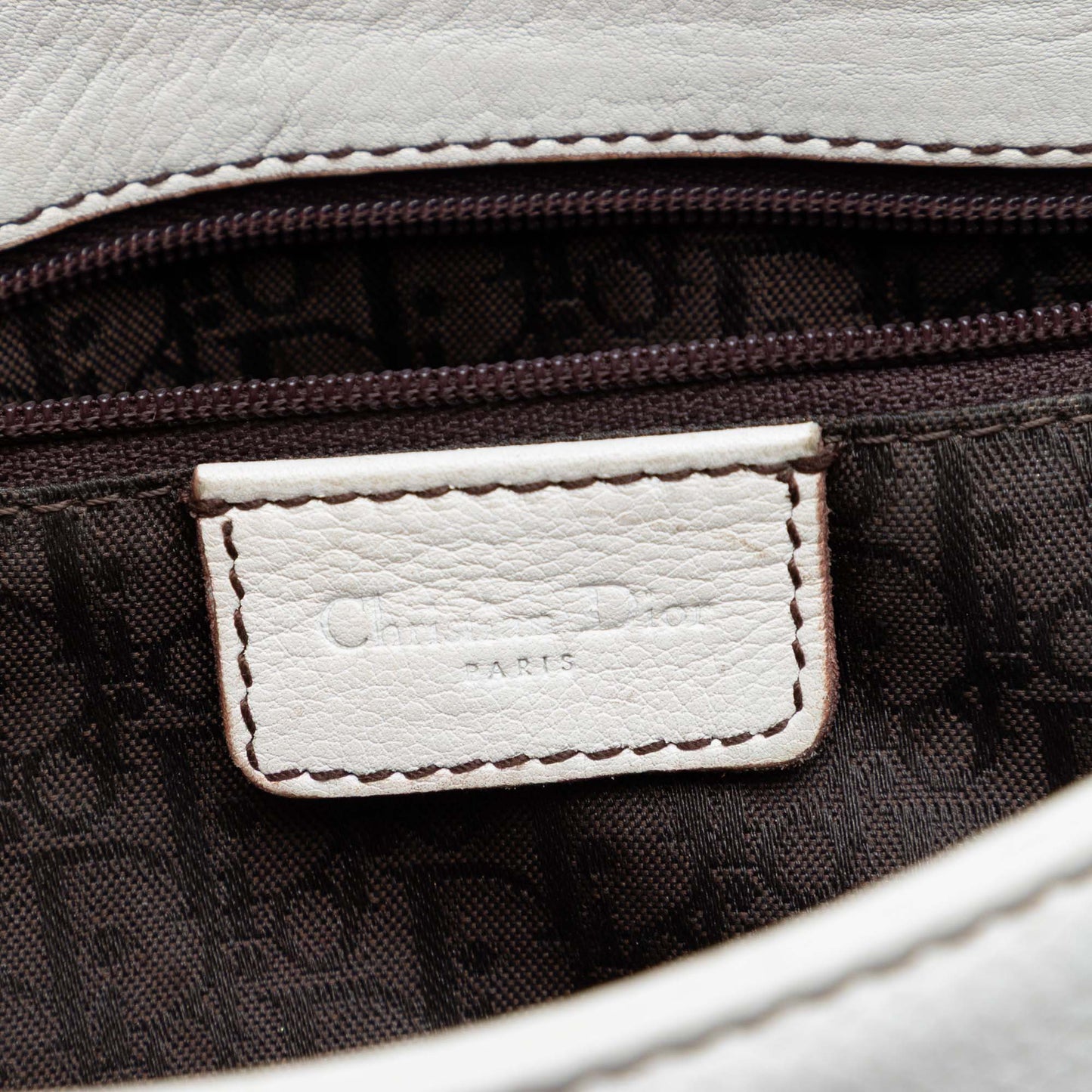 Dior Leather Double Saddle Crossbody