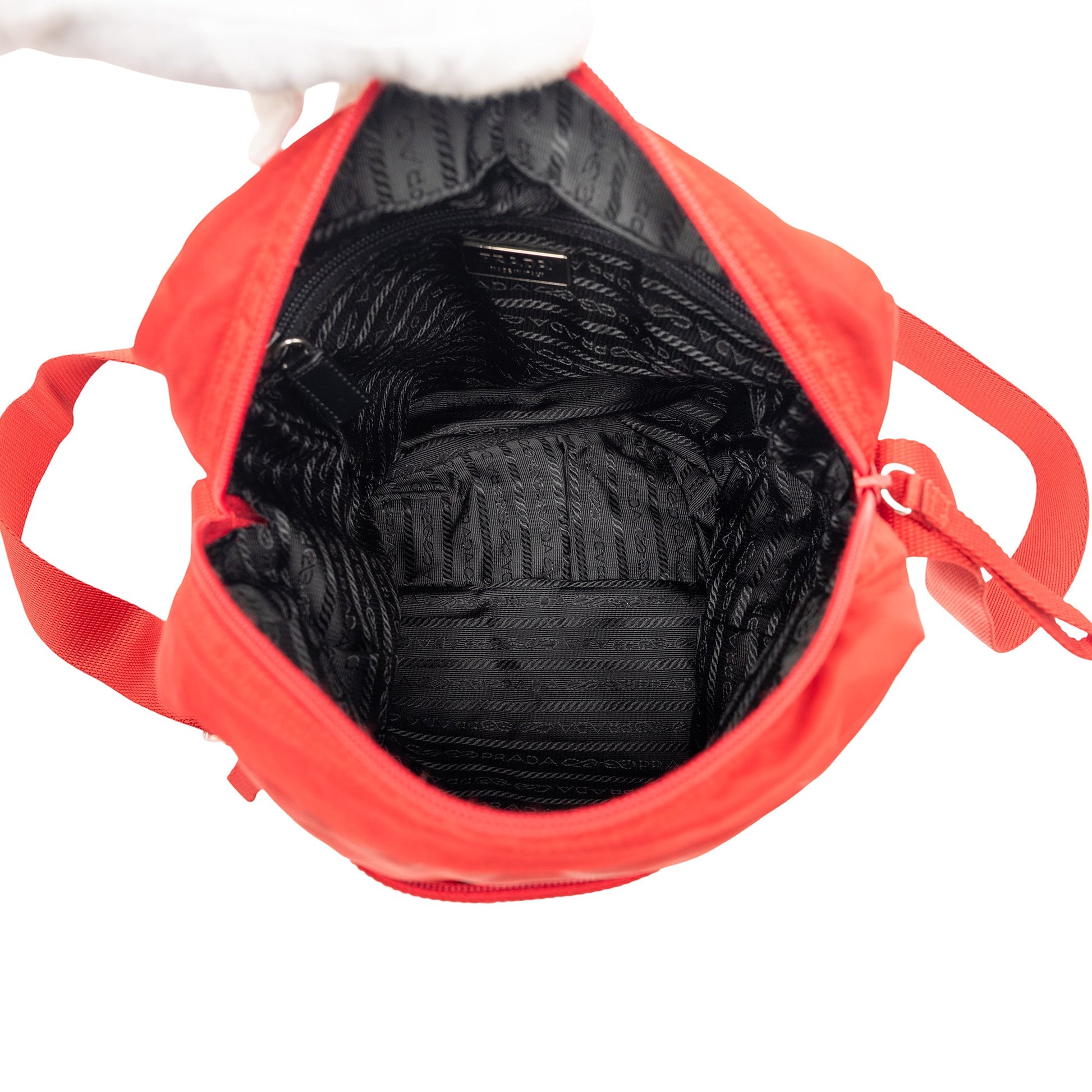 Prada Tessuto Zip Top Crossbody