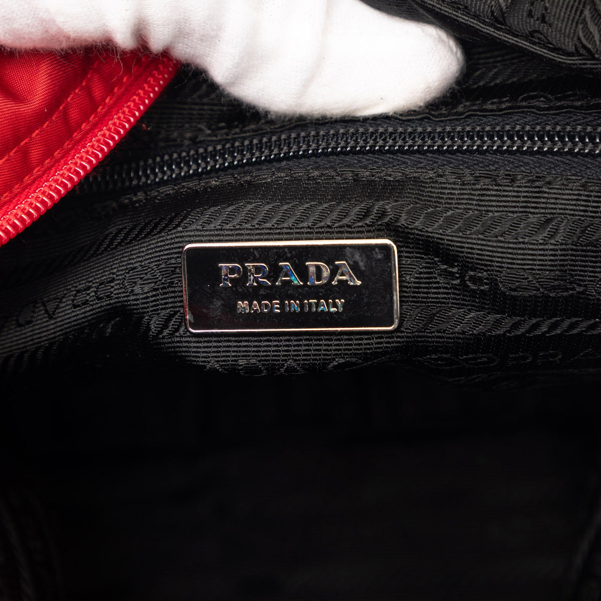 Prada Tessuto Zip Top Crossbody