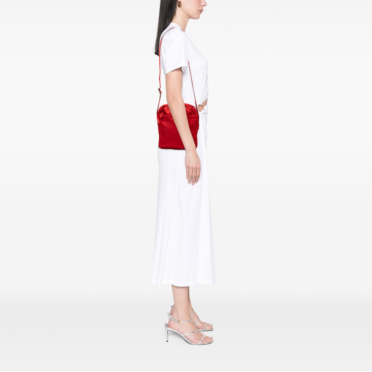 Prada Tessuto Zip Top Crossbody