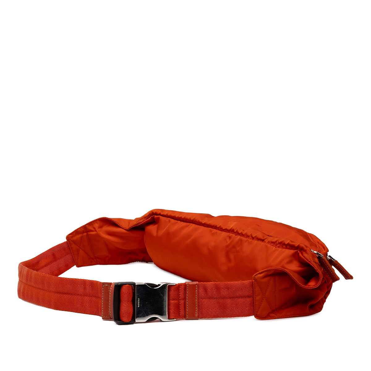 Prada Tessuto Belt Bag — Orange