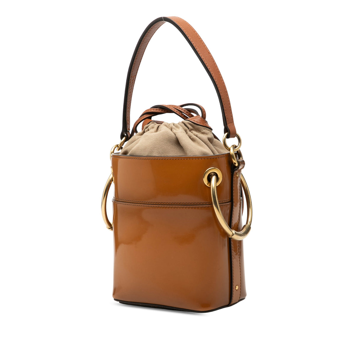 Chloé Mini Patent Roy Bucket Bag
