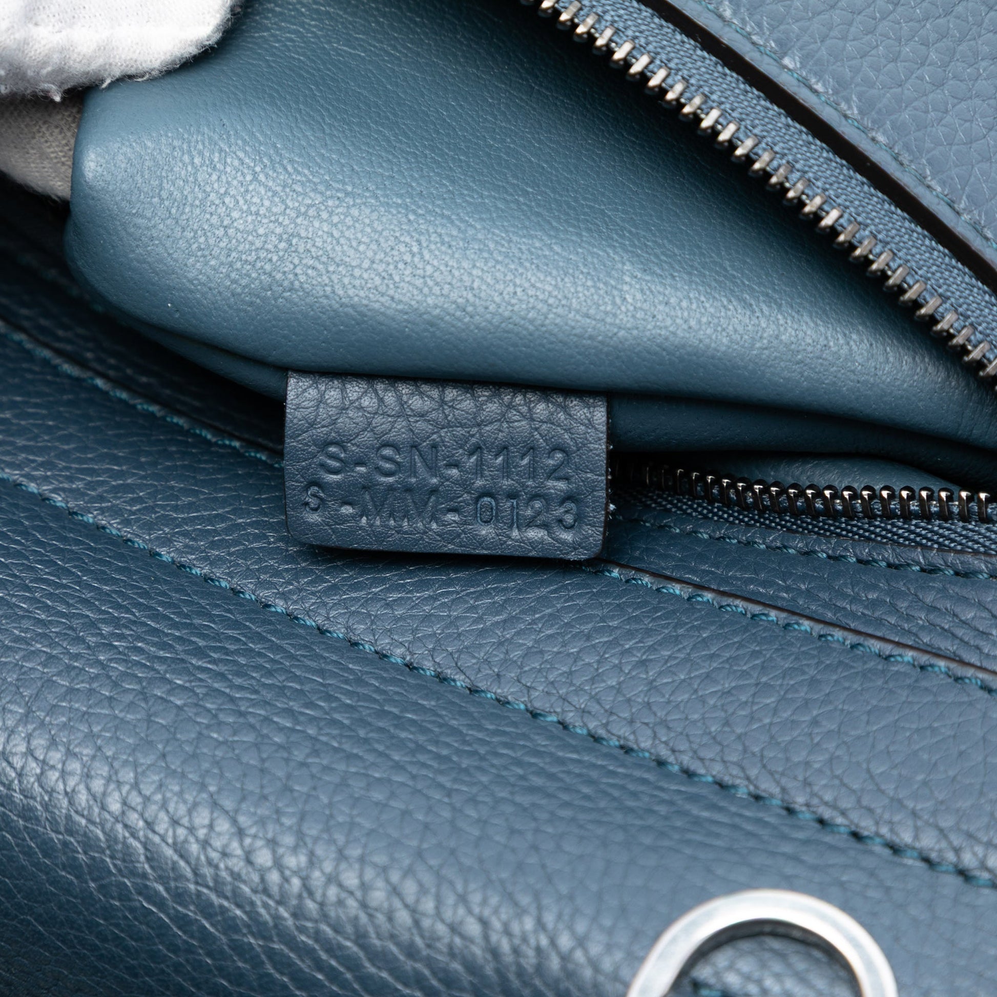 Celine Medium Calfskin and Suede Trapeze Satchel