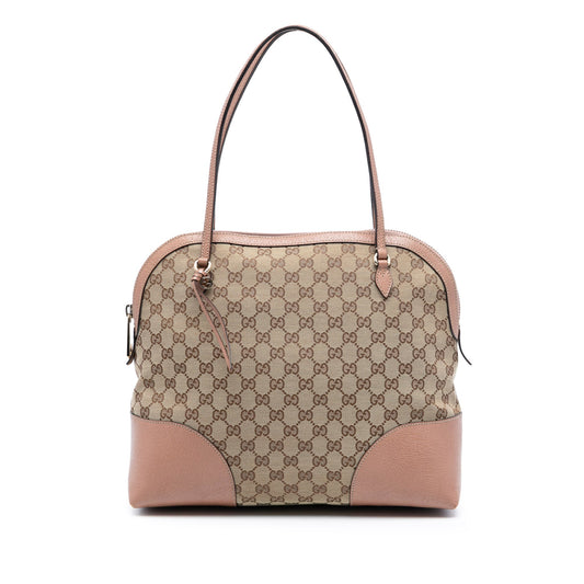 Gucci Medium GG Canvas Bree Dome Tote