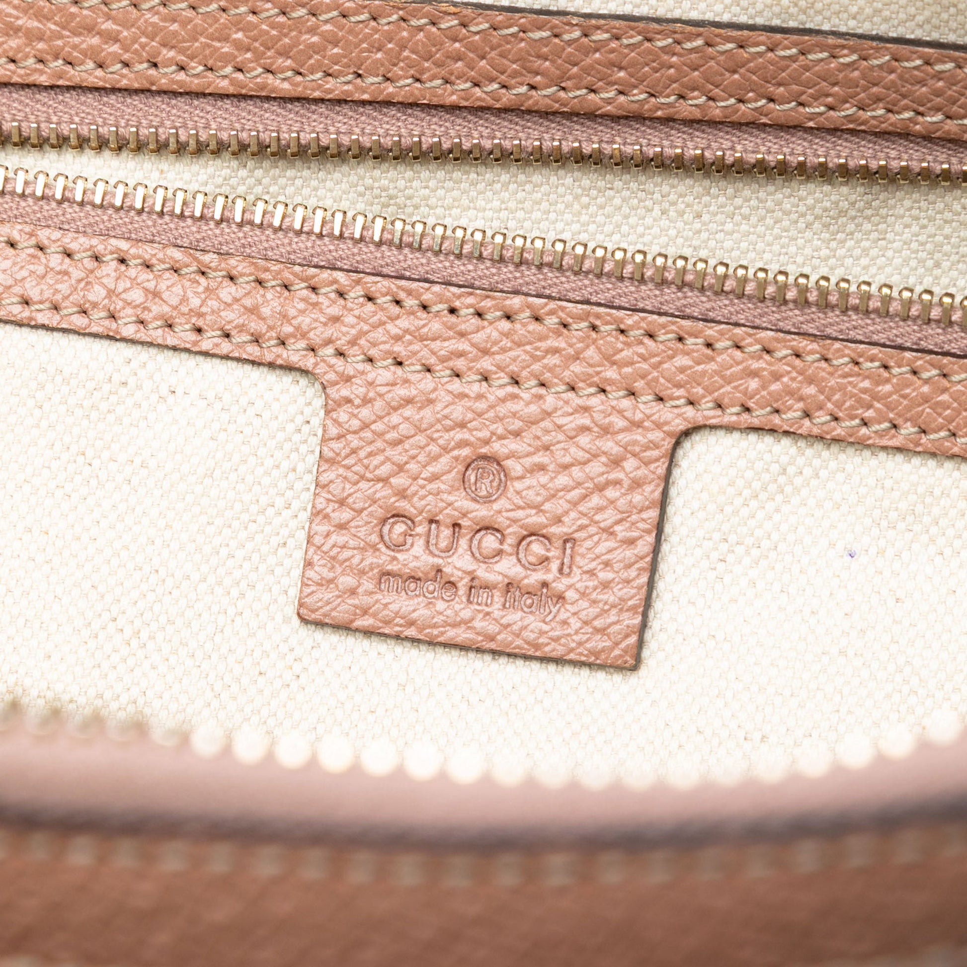 Gucci Medium GG Canvas Bree Dome Tote
