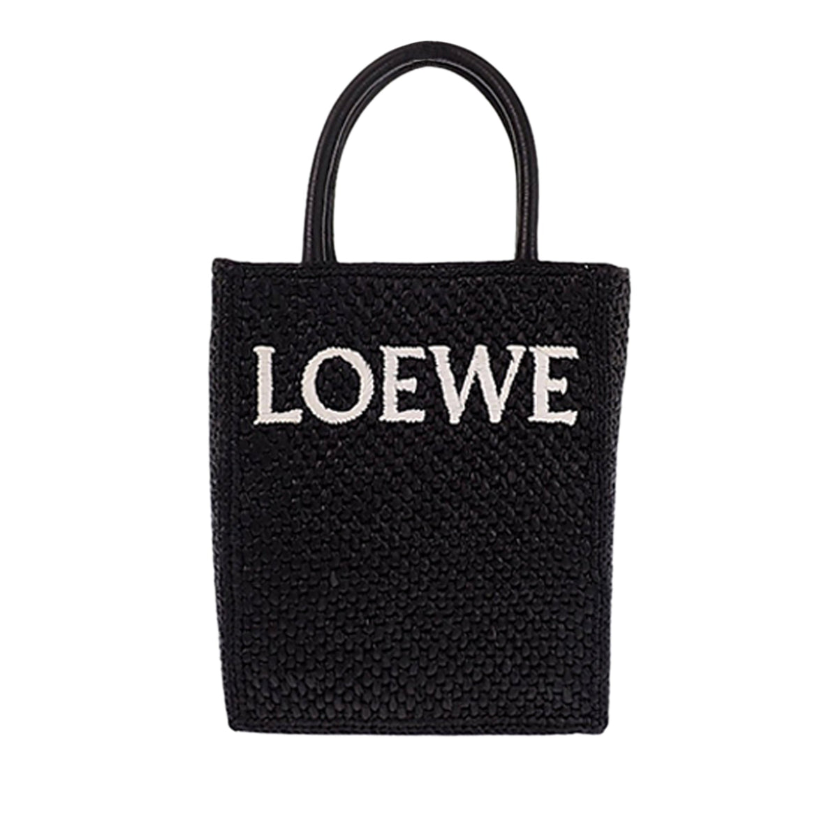 LOEWE Raffia Standard A5 Satchel