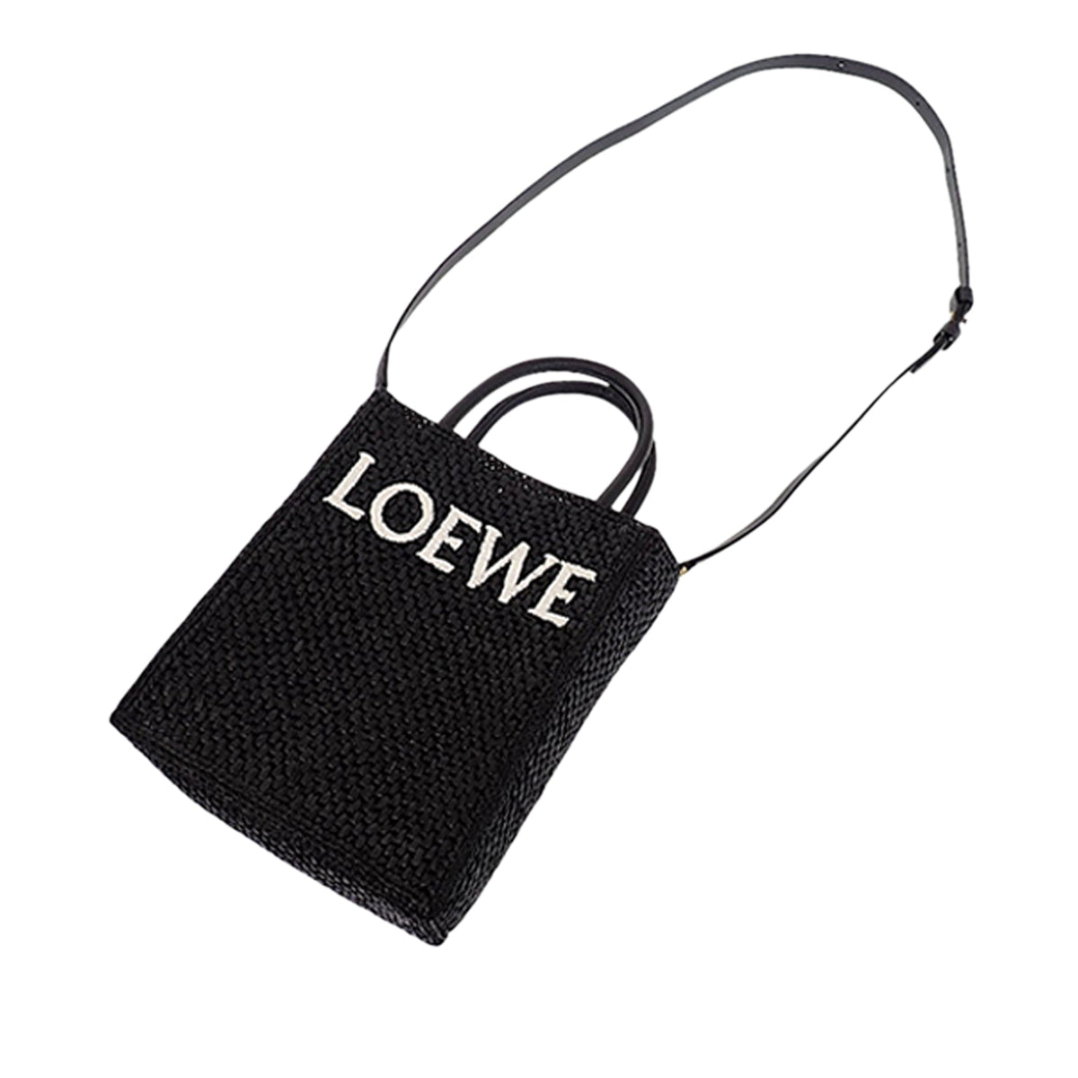 LOEWE Raffia Standard A5 Satchel