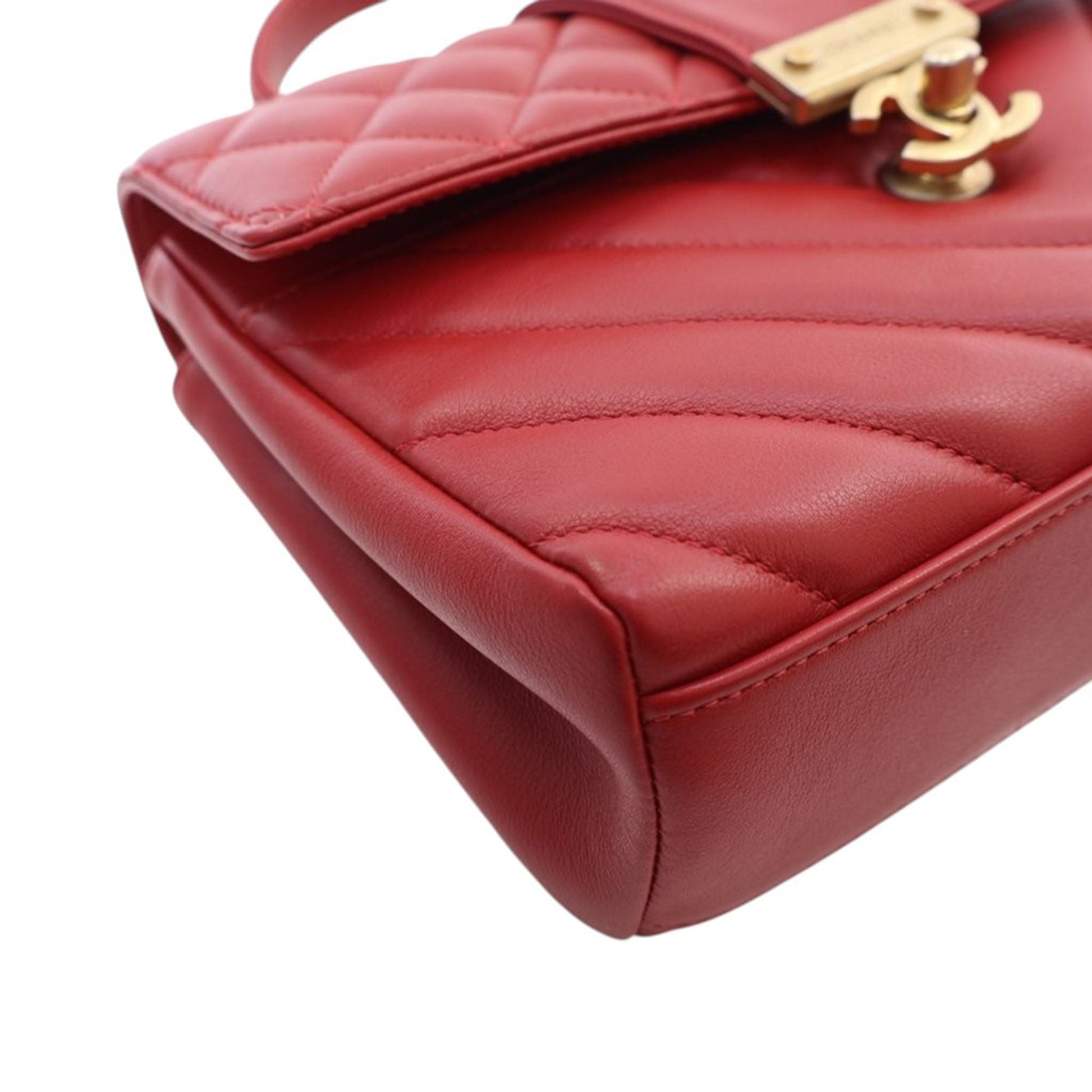 Chanel Small Mixed Quilt Calfskin In The City Top Handle Bag