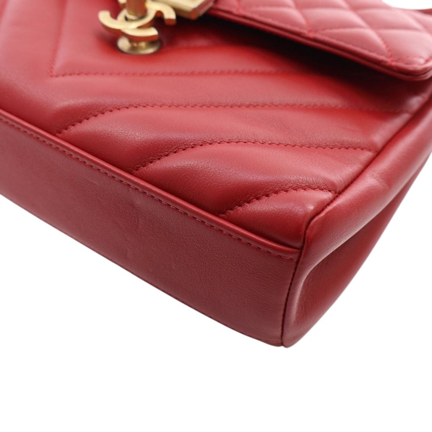 Chanel Small Mixed Quilt Calfskin In The City Top Handle Bag