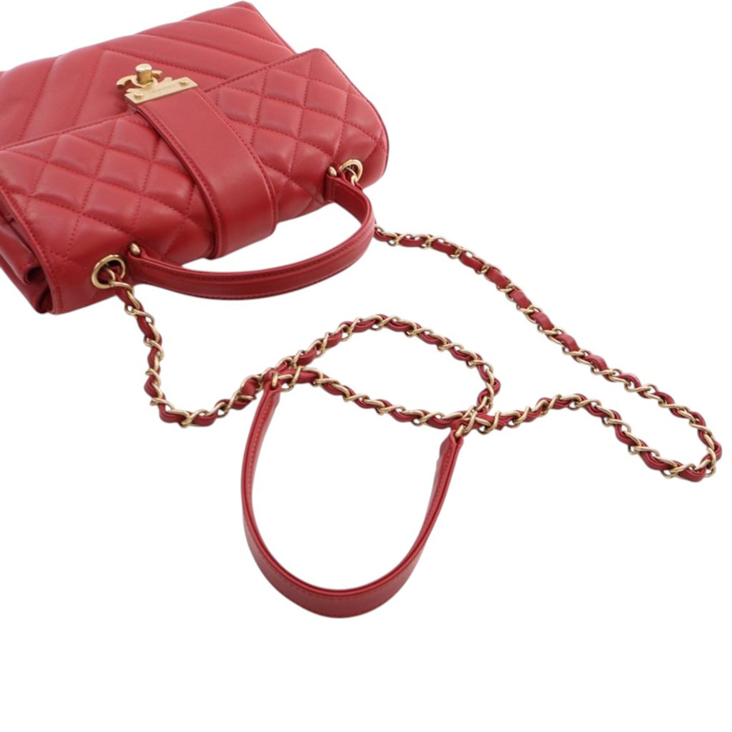 Chanel Small Mixed Quilt Calfskin In The City Top Handle Bag