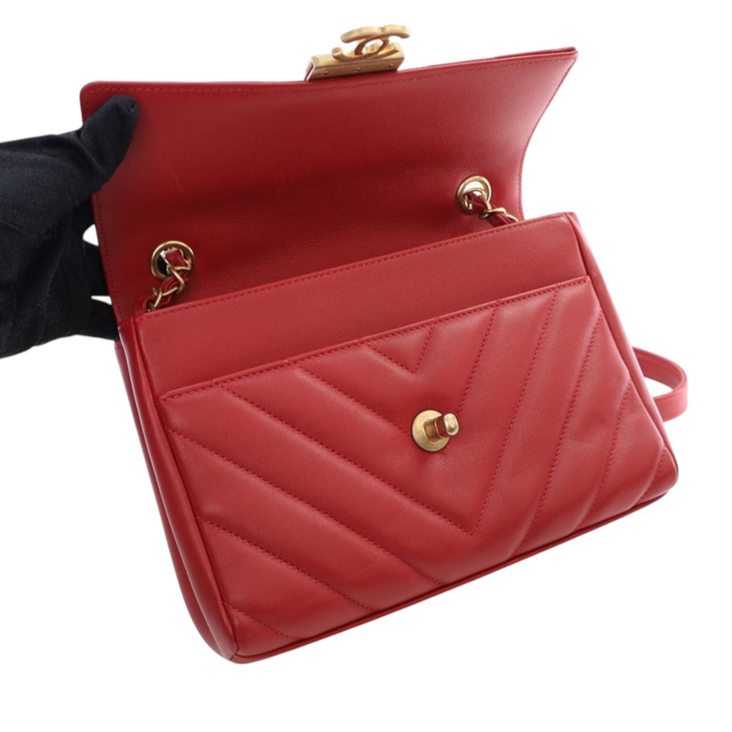 Chanel Small Mixed Quilt Calfskin In The City Top Handle Bag