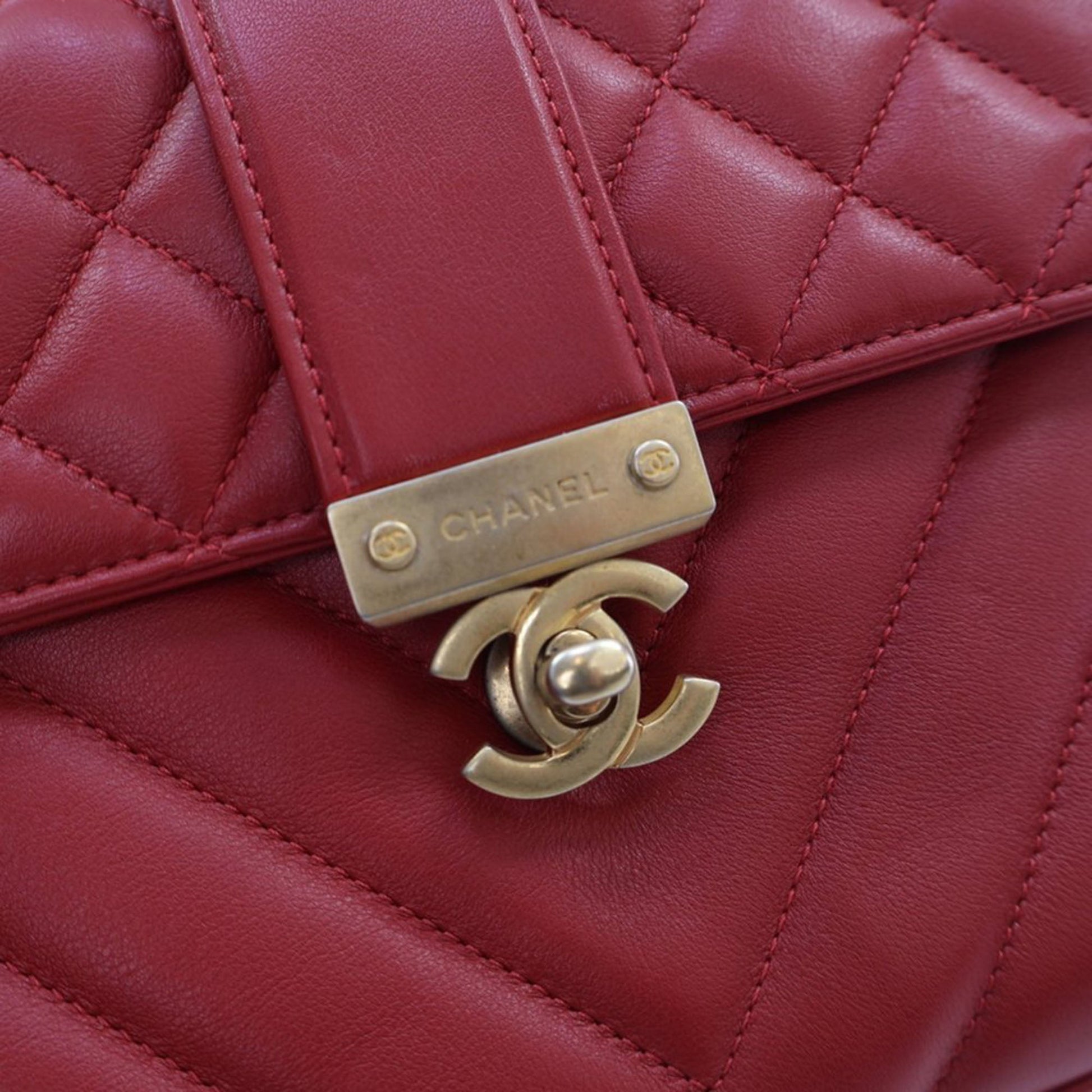 Chanel Small Mixed Quilt Calfskin In The City Top Handle Bag