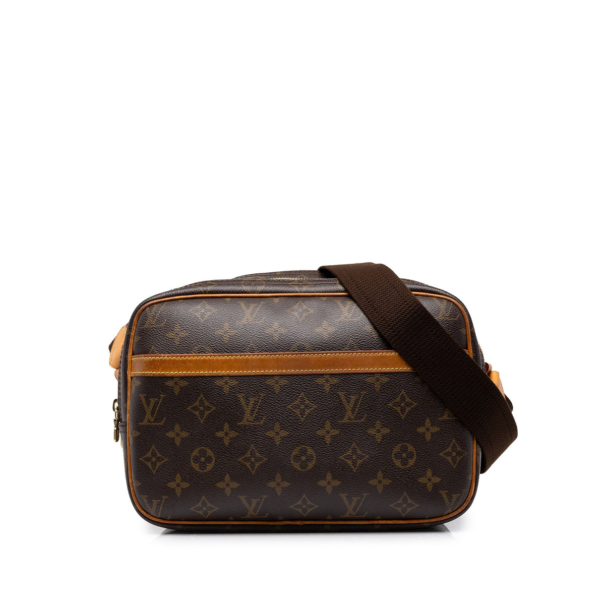 Louis Vuitton Monogram Reporter PM — Brown