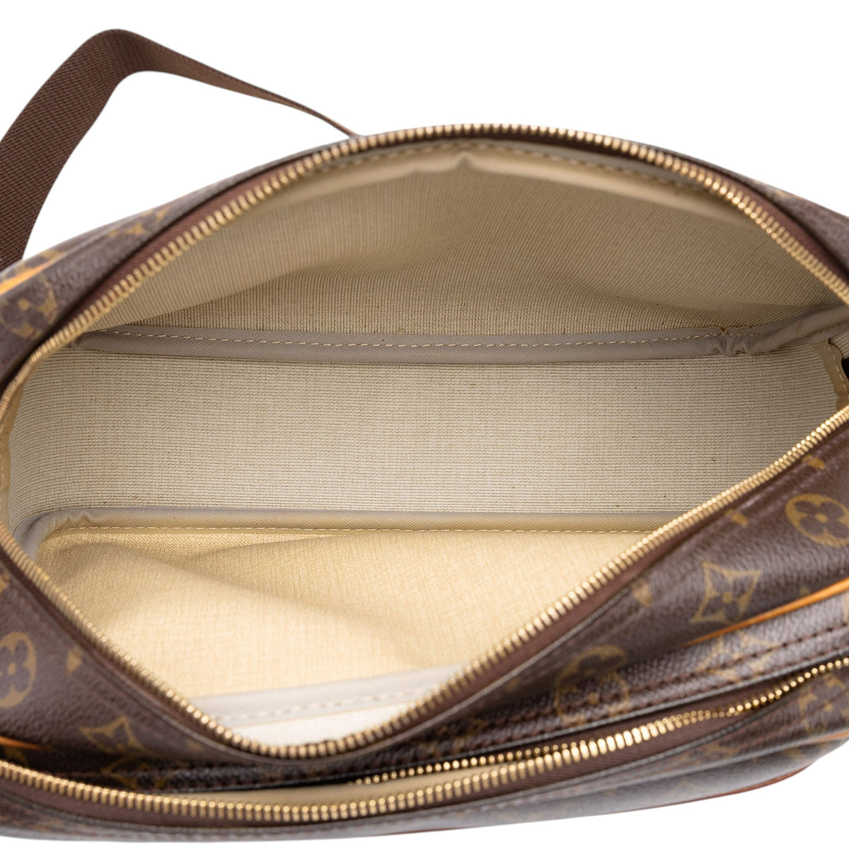 Louis Vuitton Monogram Reporter PM — Brown
