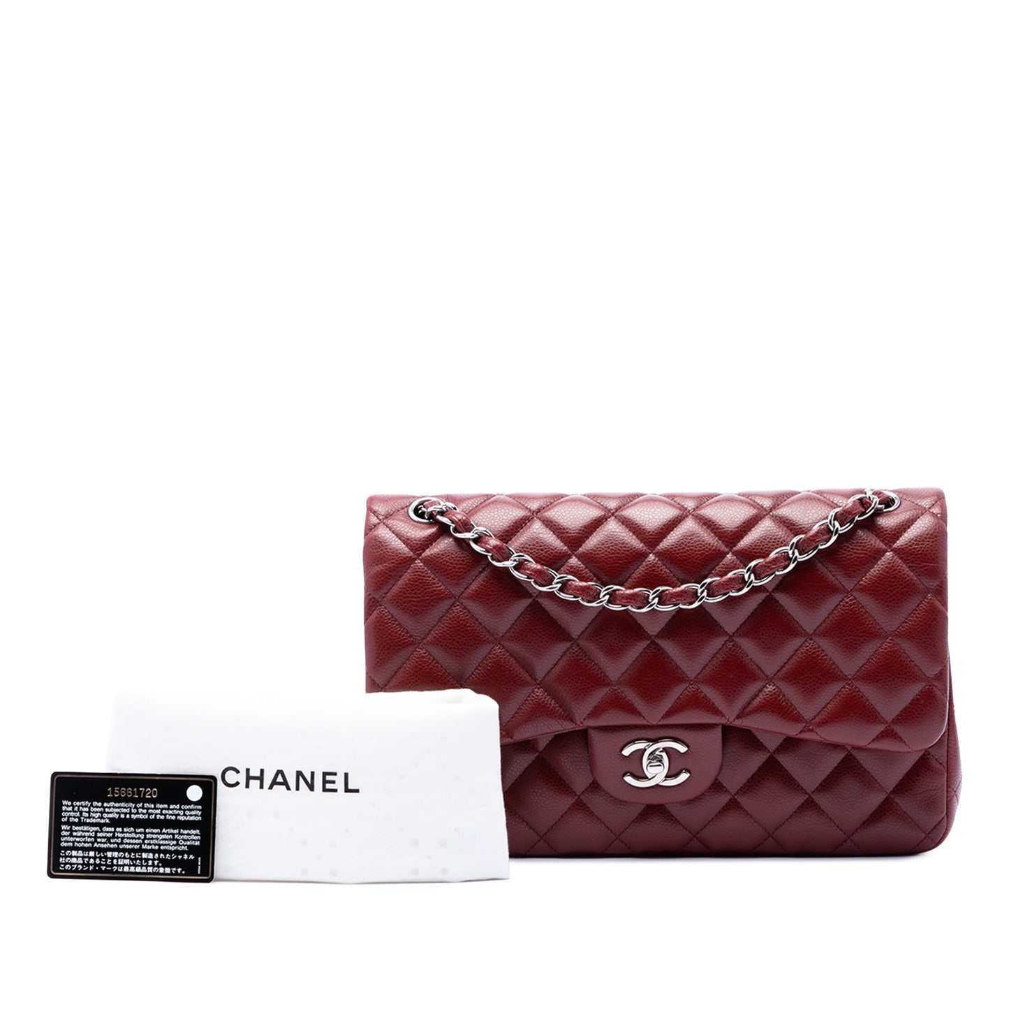 Chanel Jumbo Classic Caviar Double Flap