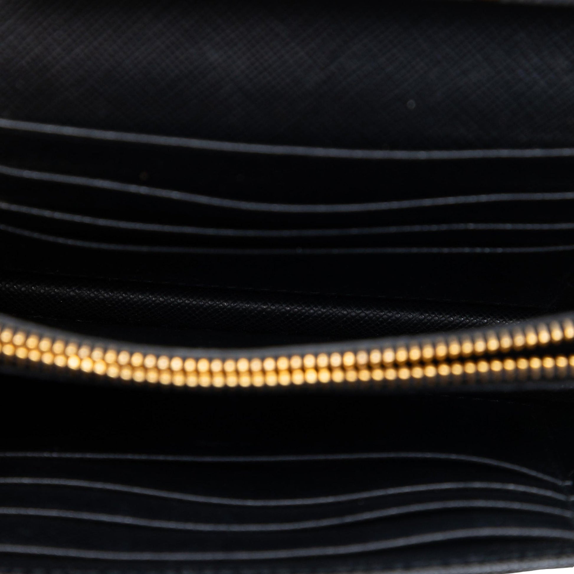 Prada Saffiano Arcade Wallet On Chain