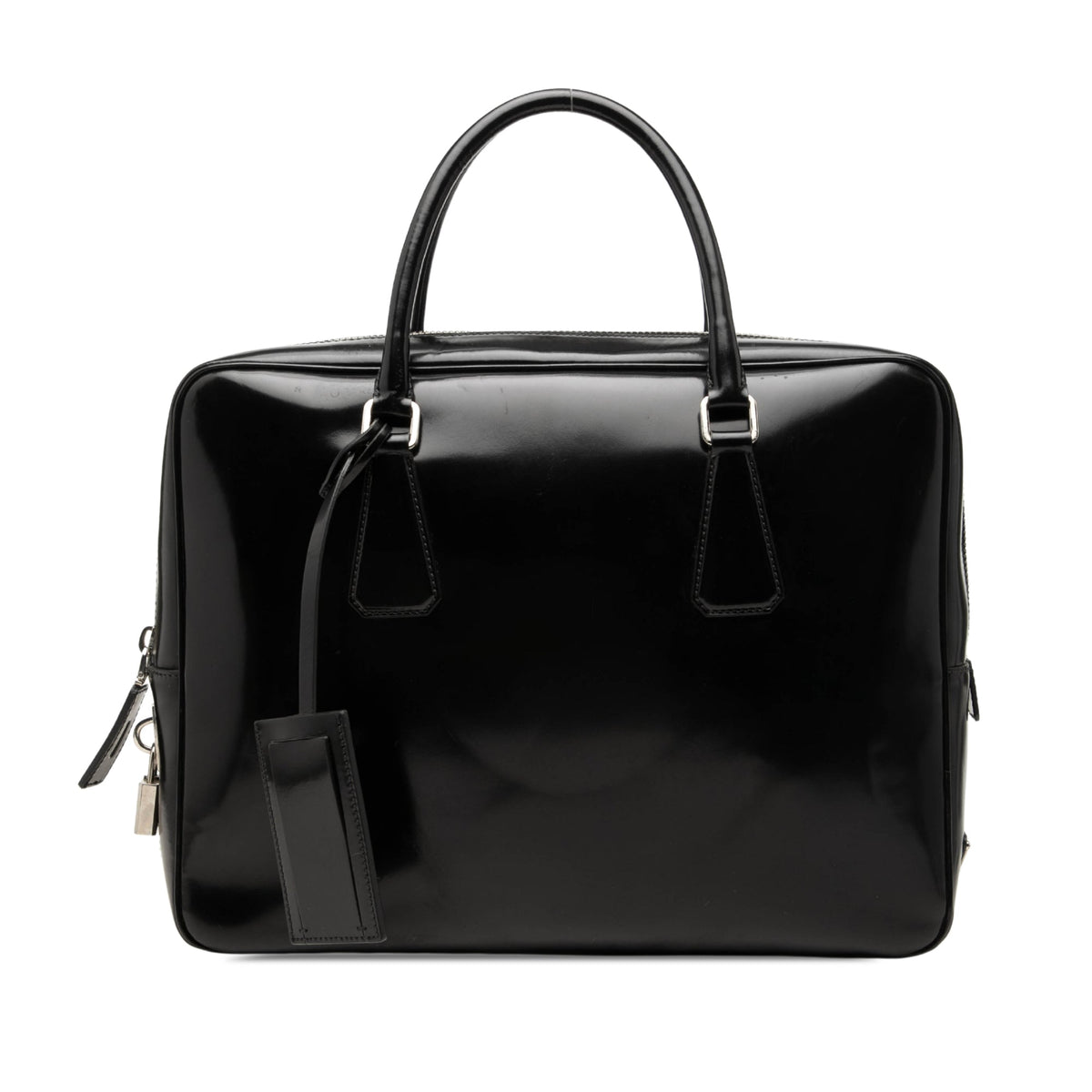 Prada Vernice Business Bag
