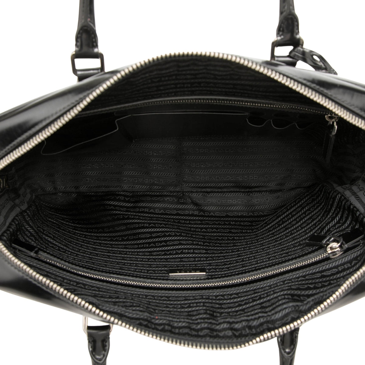 Prada Vernice Business Bag