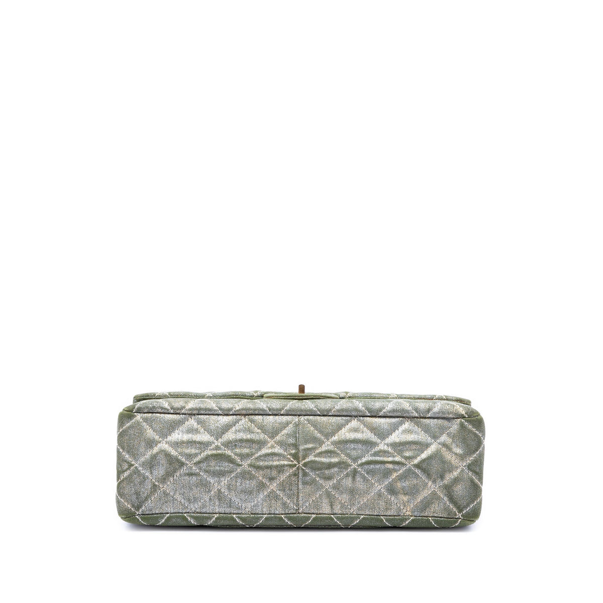 Chanel Quilted Shimmering Denim Reissue 2.55 Double Flap 227