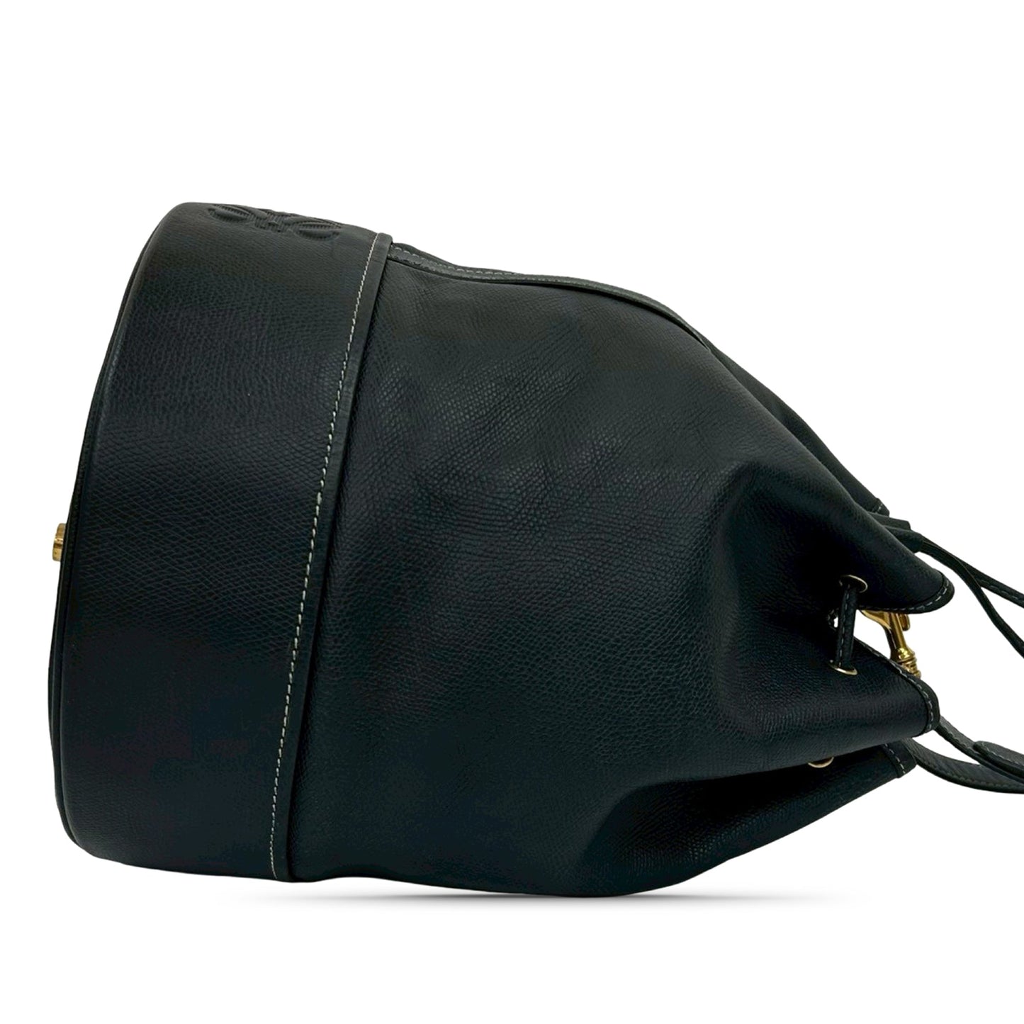 LOEWE Leather Anagram Bucket Bag