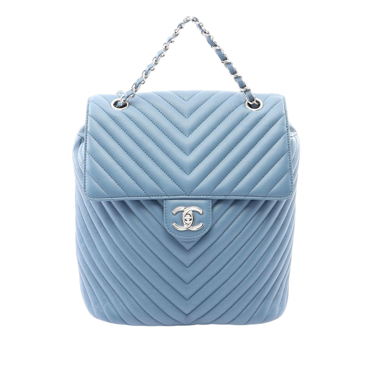 Chanel Chevron Lambskin Urban Spirit Backpack