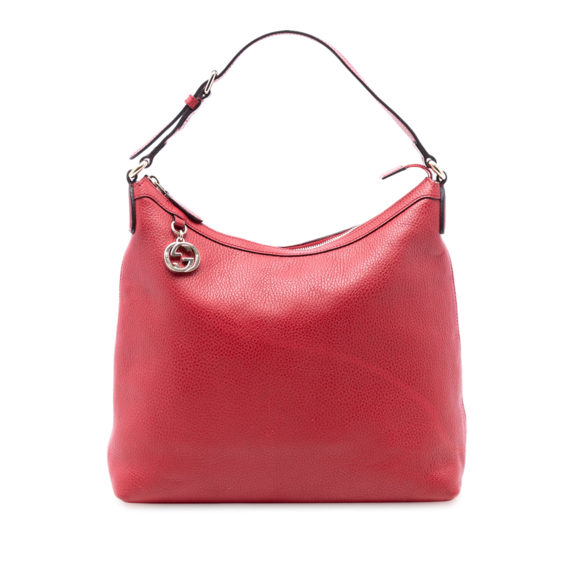 Gucci Leather GG Charm Tote