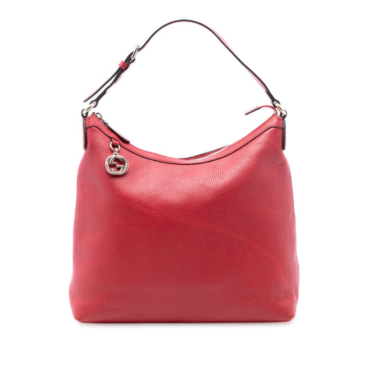 Gucci Leather GG Charm Tote