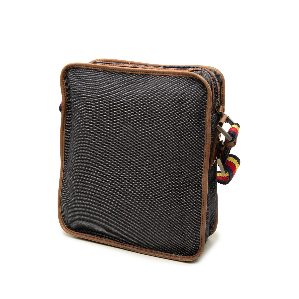Fendi Denim FF Crossbody — Blue
