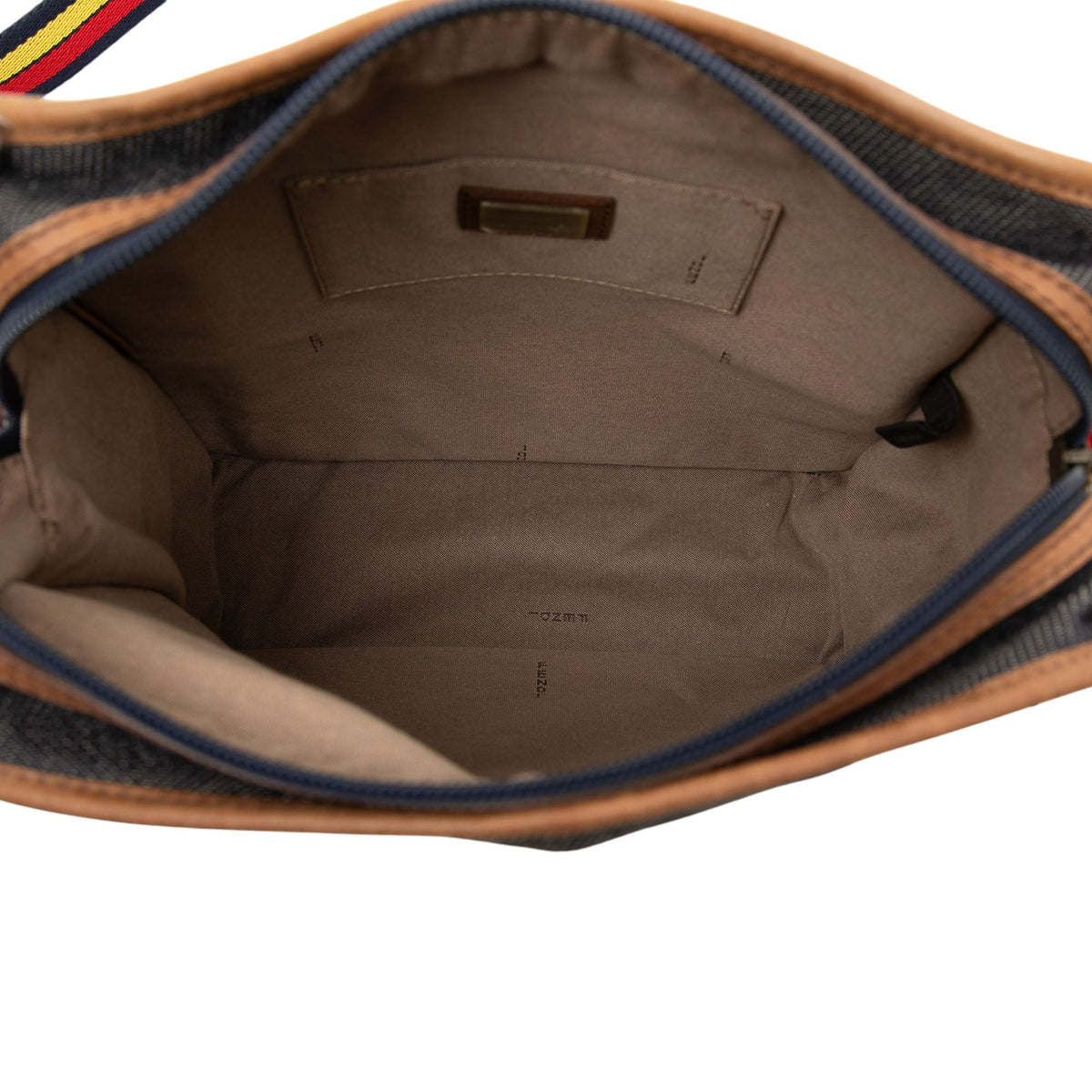 Fendi Denim FF Crossbody — Blue