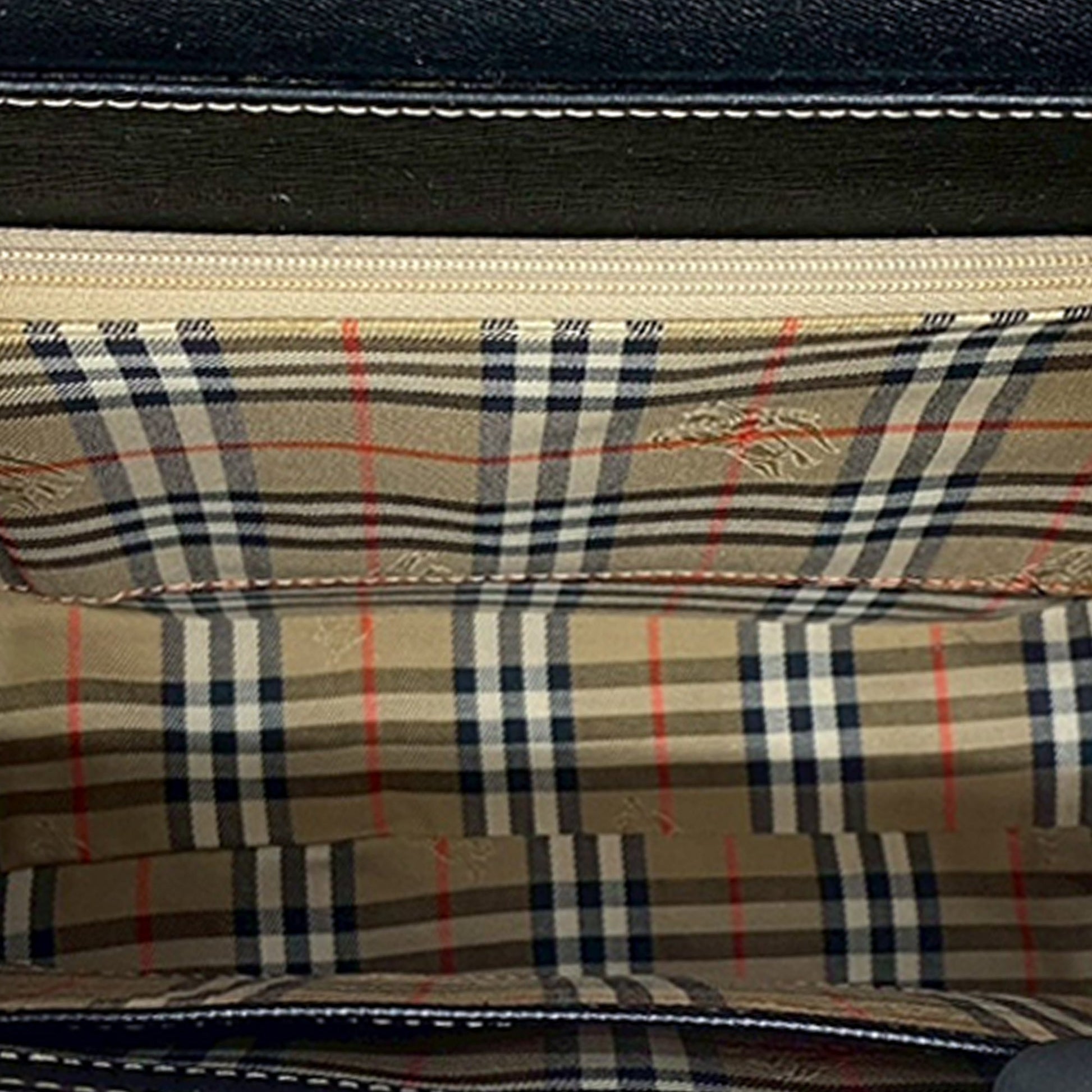 Leather Top Handle Bag