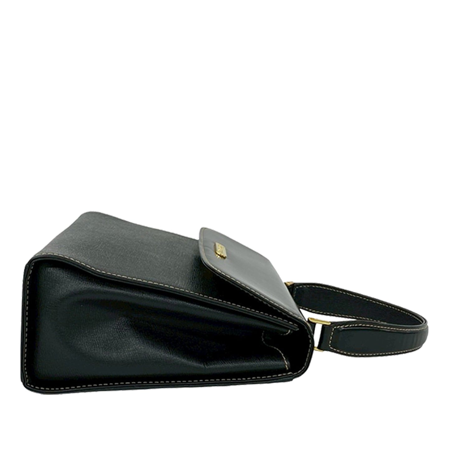 Leather Top Handle Bag