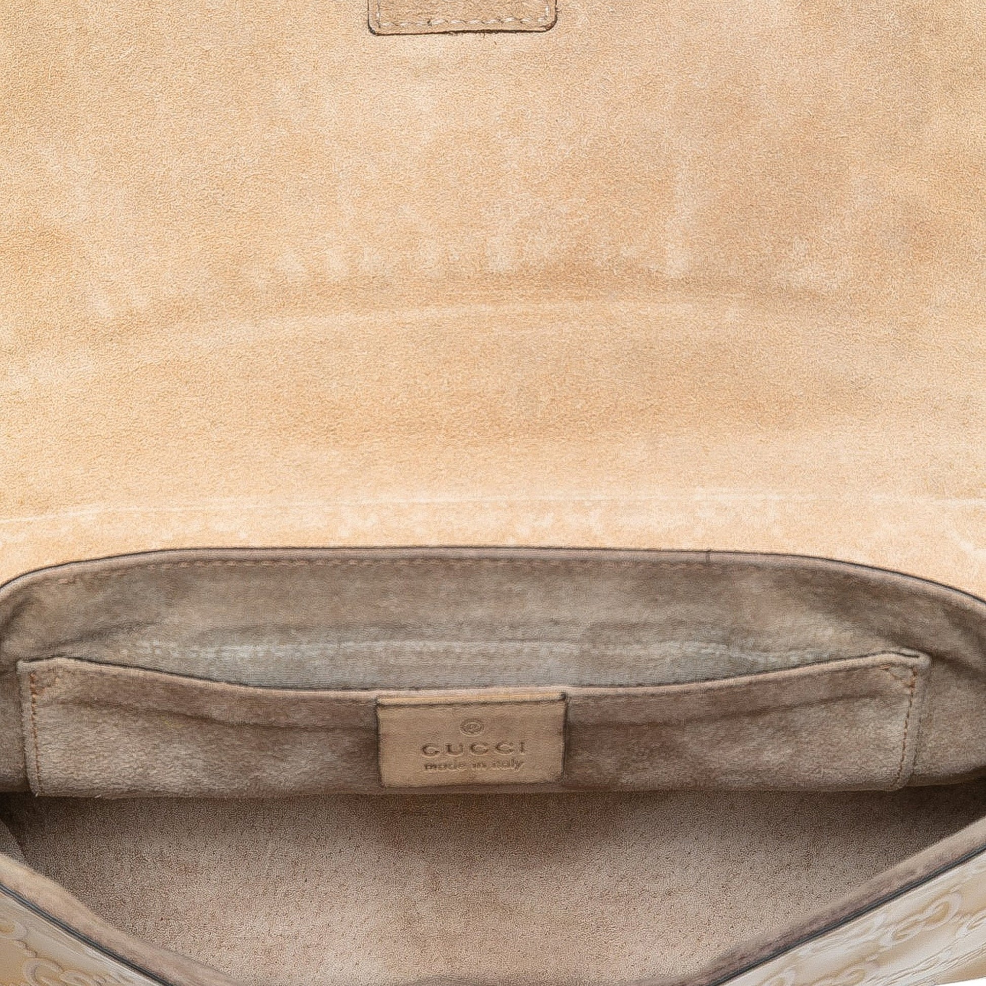 Gucci Guccissima Patent Mayfair Shoulder Bag