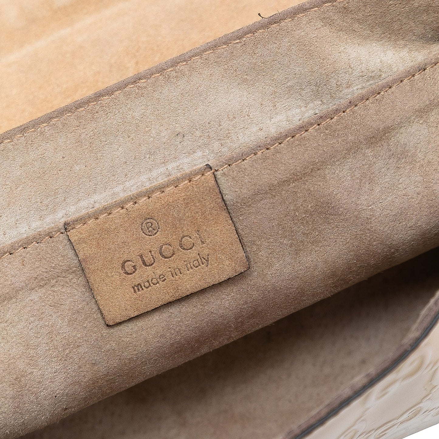 Gucci Guccissima Patent Mayfair Shoulder Bag