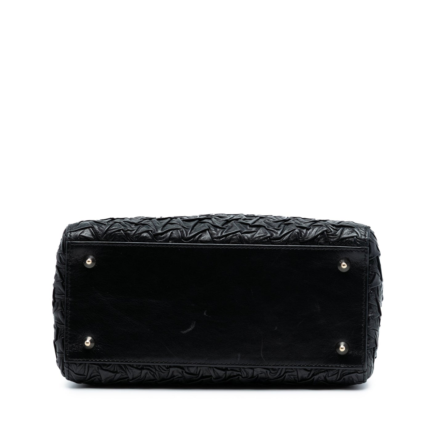 Dior Medium Wavy Crinkled Lambskin Lady Dior