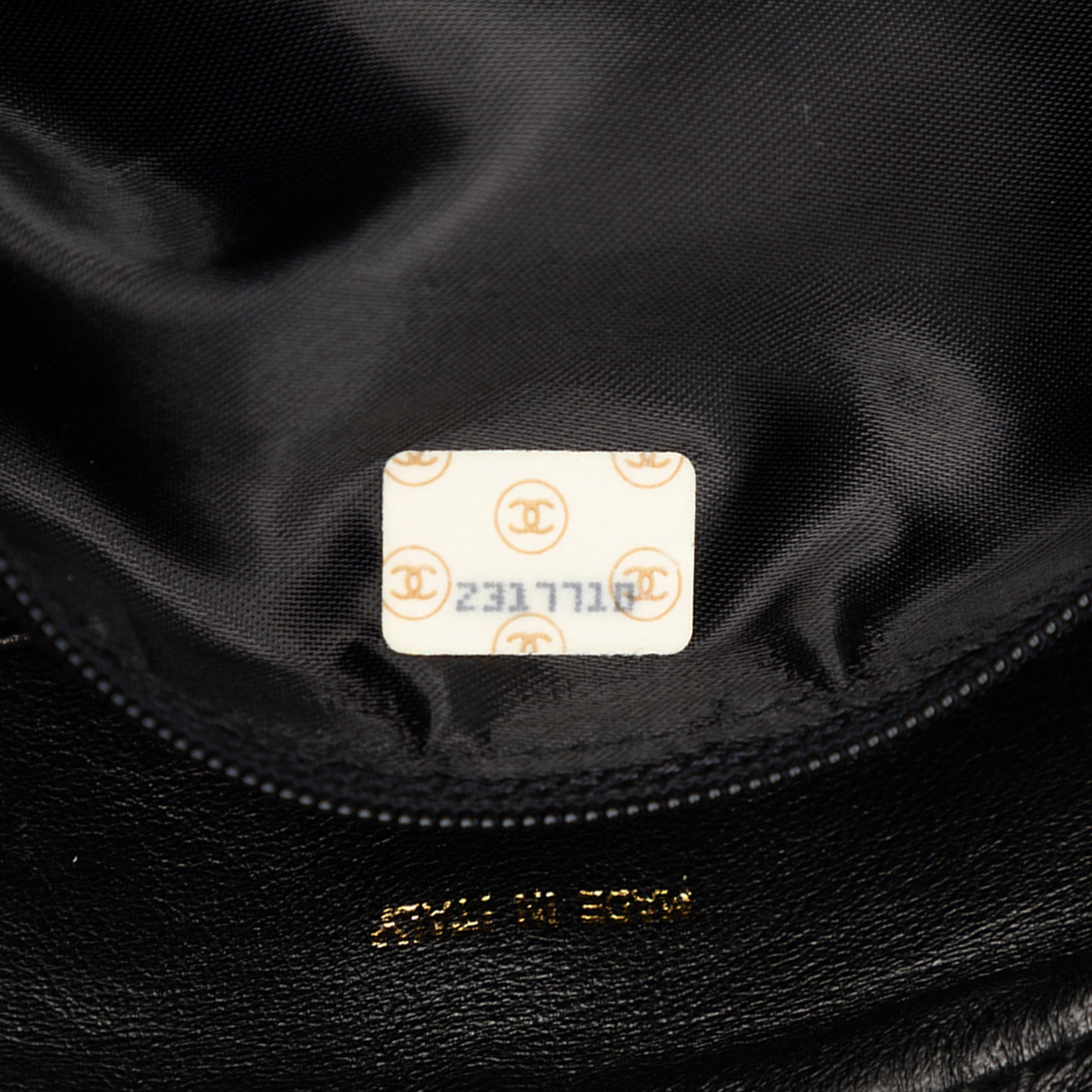 Chanel Medium CC Quilted Lambskin Tassel Camera Bag