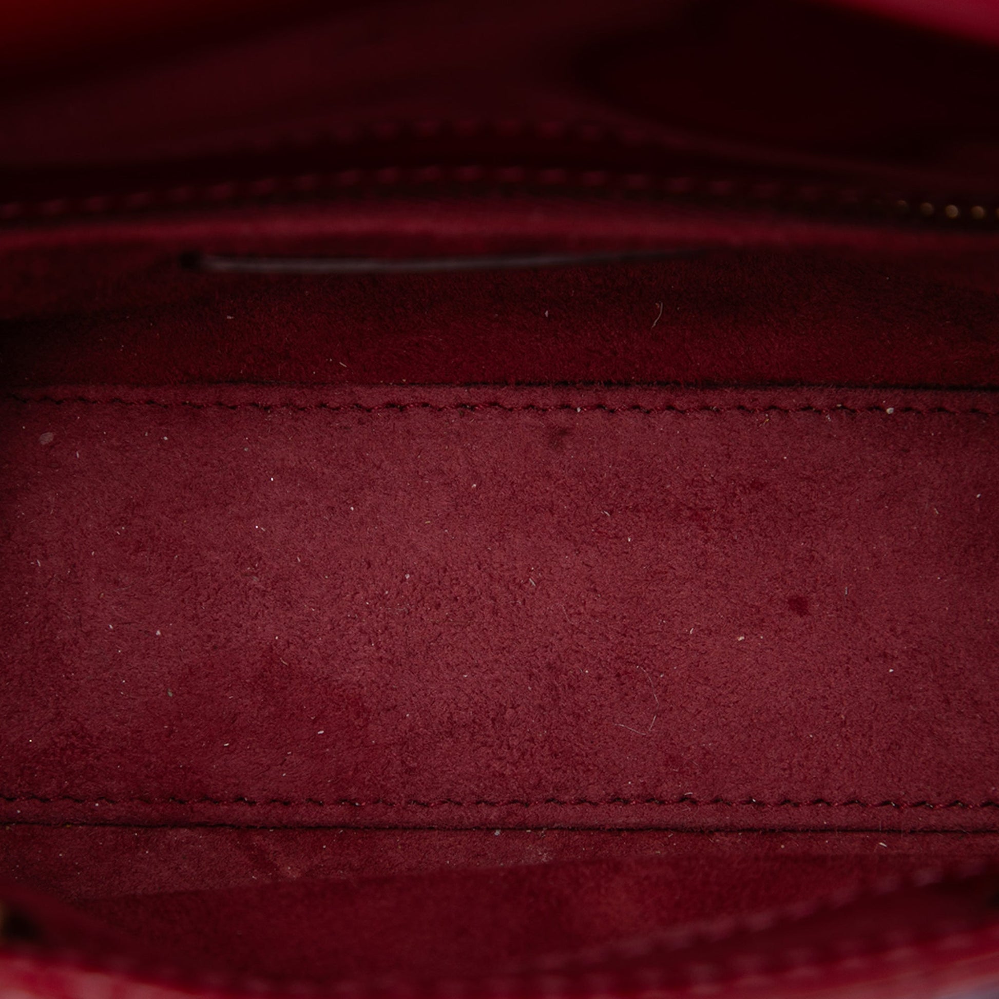 Dior Mini Patent Cannage Lady Dior