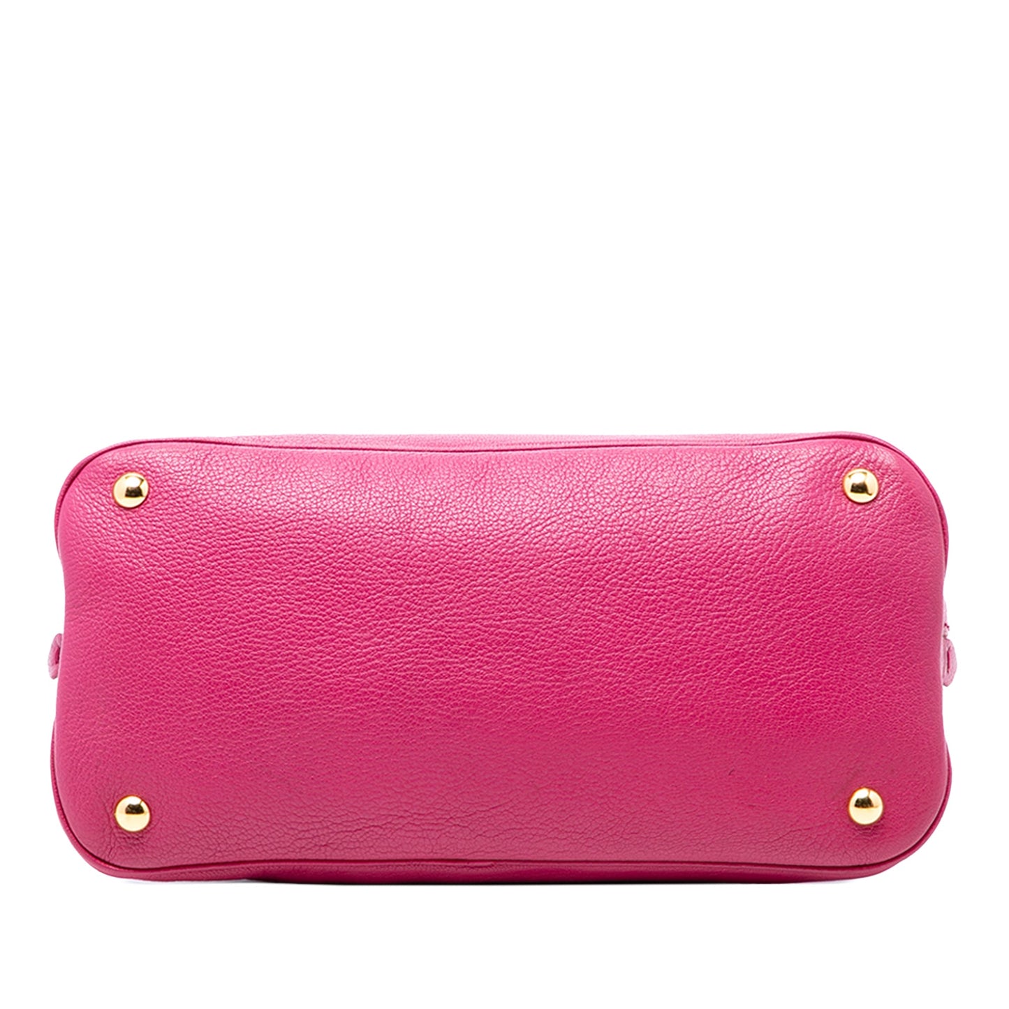 Miu Miu Goatskin Madras Bowling Bag