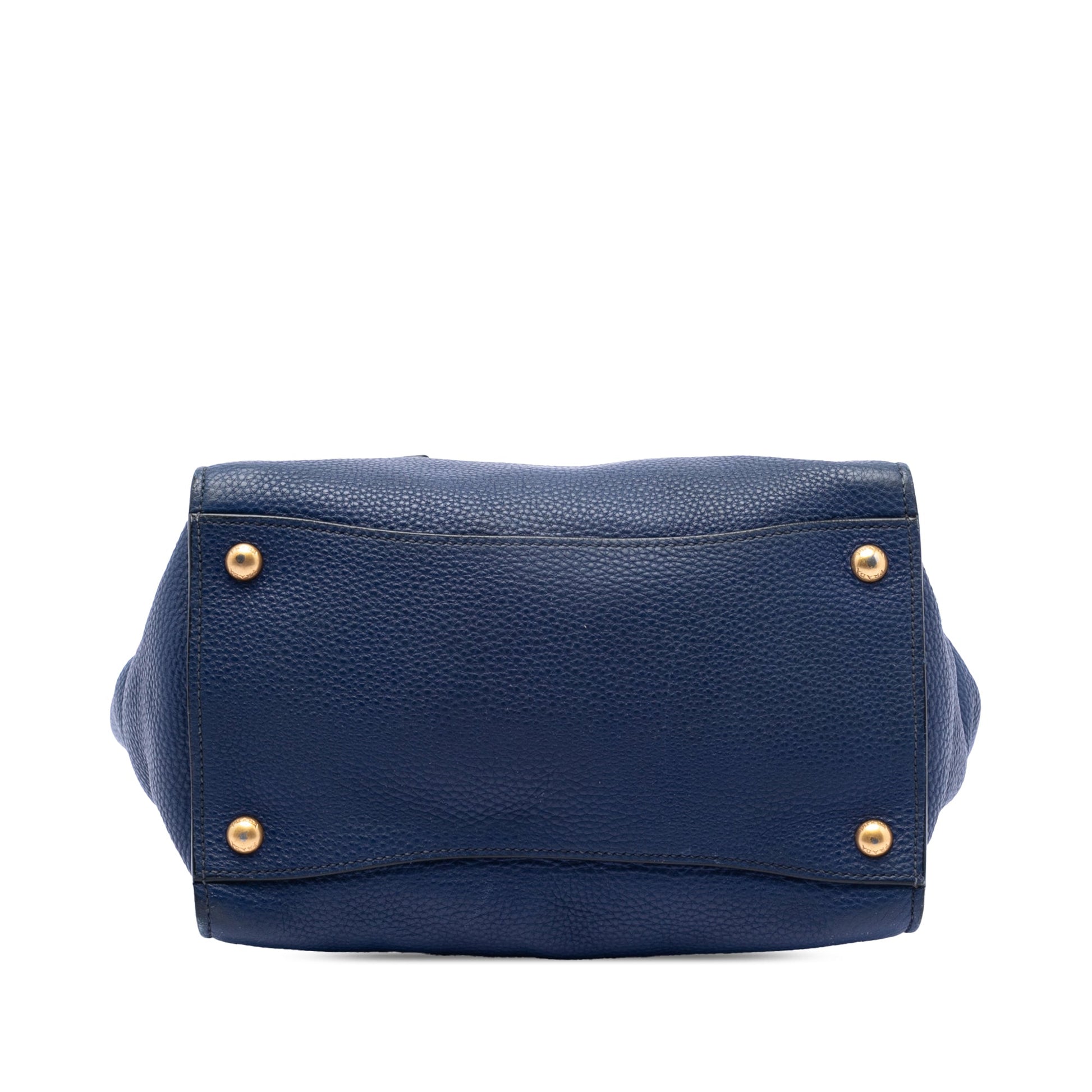 Prada Vitello Daino Sound Lock Satchel