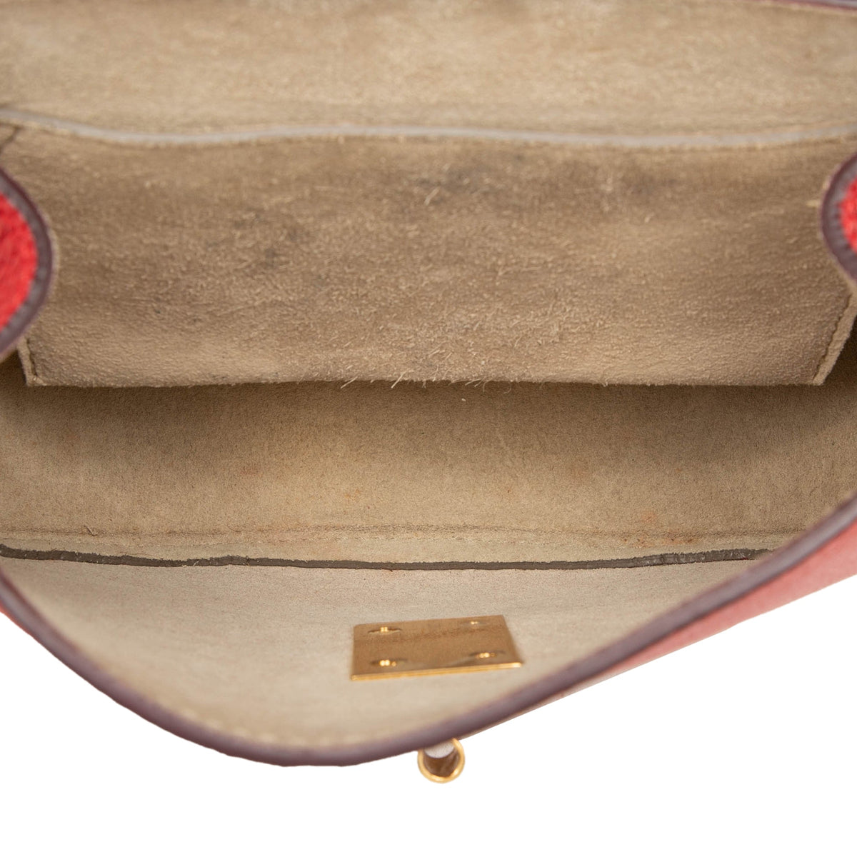 Chloé Mini Leather Drew Crossbody