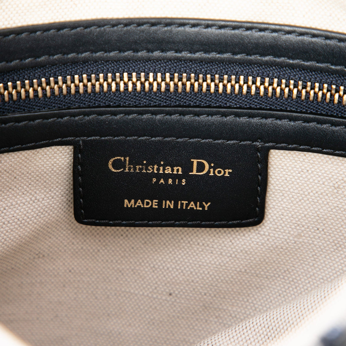 Dior Oblique Canvas Saddle Bag