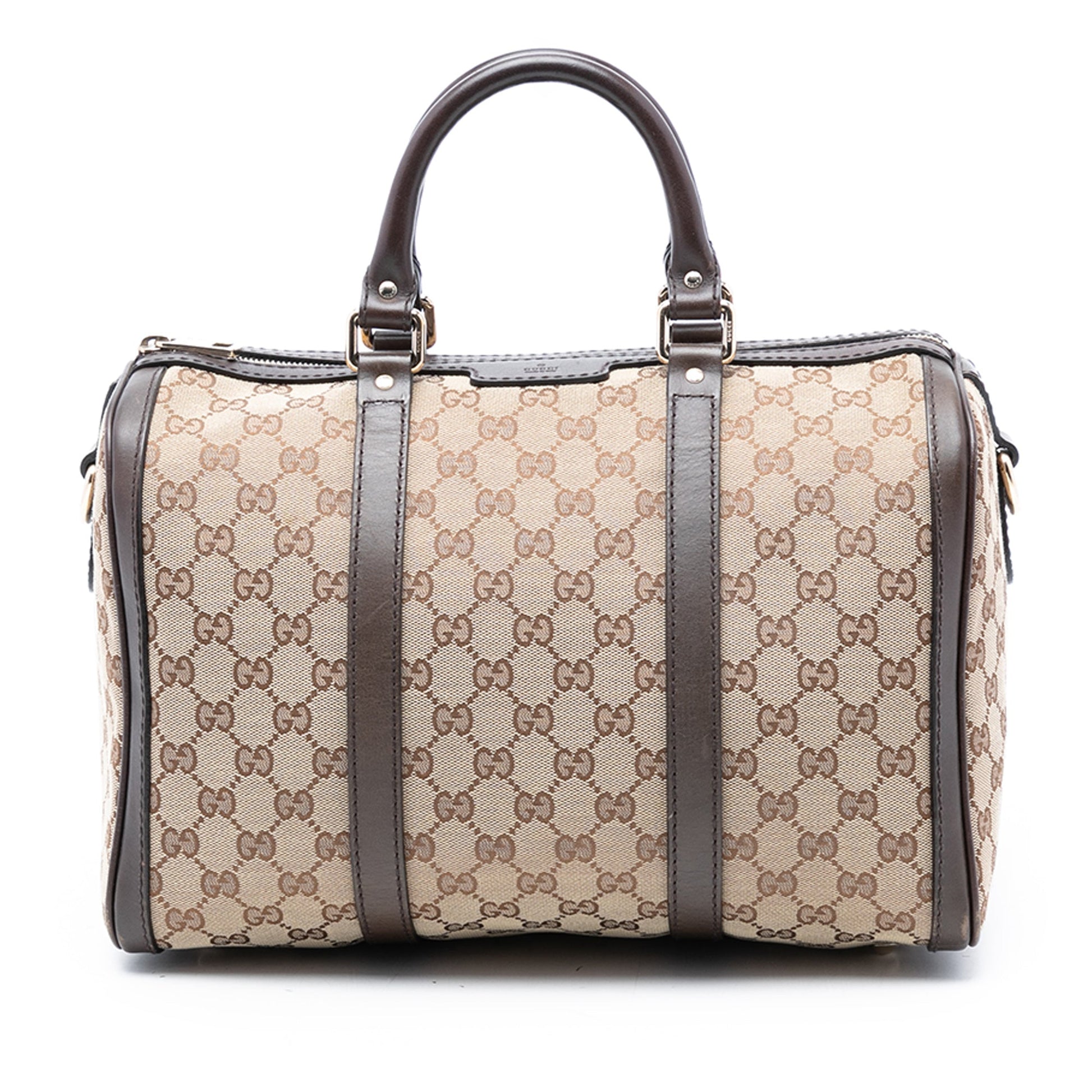 Gucci Medium GG Canvas Joy Boston Bag