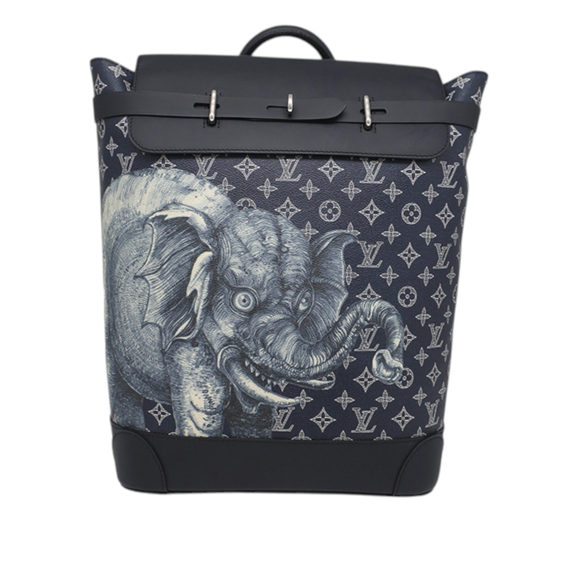 Louis Vuitton Chapman Brothers Monogram Savane Steamer Backpack
