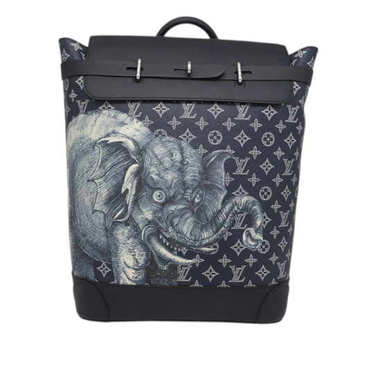 Louis Vuitton Chapman Brothers Monogram Savane Steamer Backpack