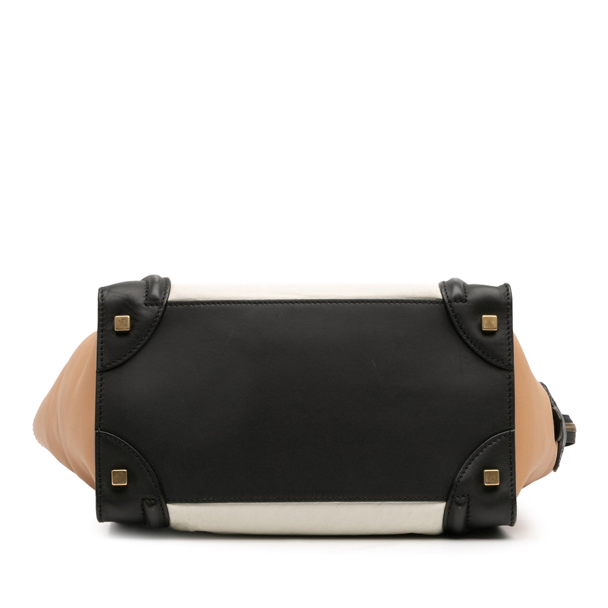 Celine Mini Tricolor Calfskin Luggage Tote