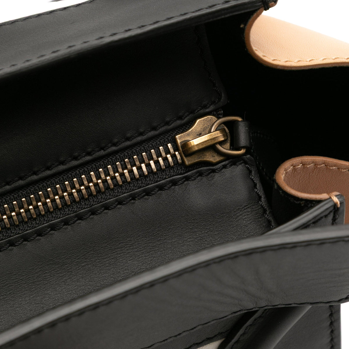 Celine Mini Tricolor Calfskin Luggage Tote