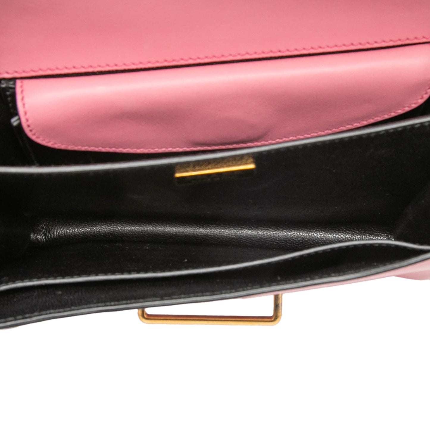 Prada Saffiano Trimmed City Calf Cahier Crossbody